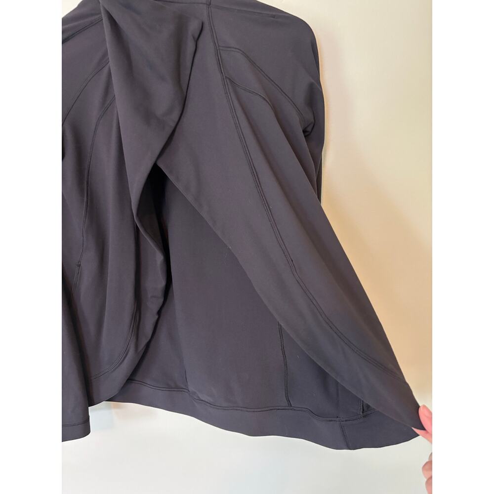 Lululemon Black Rulu Rally Wrap Jacket Size 2 - Picture 3 of 8